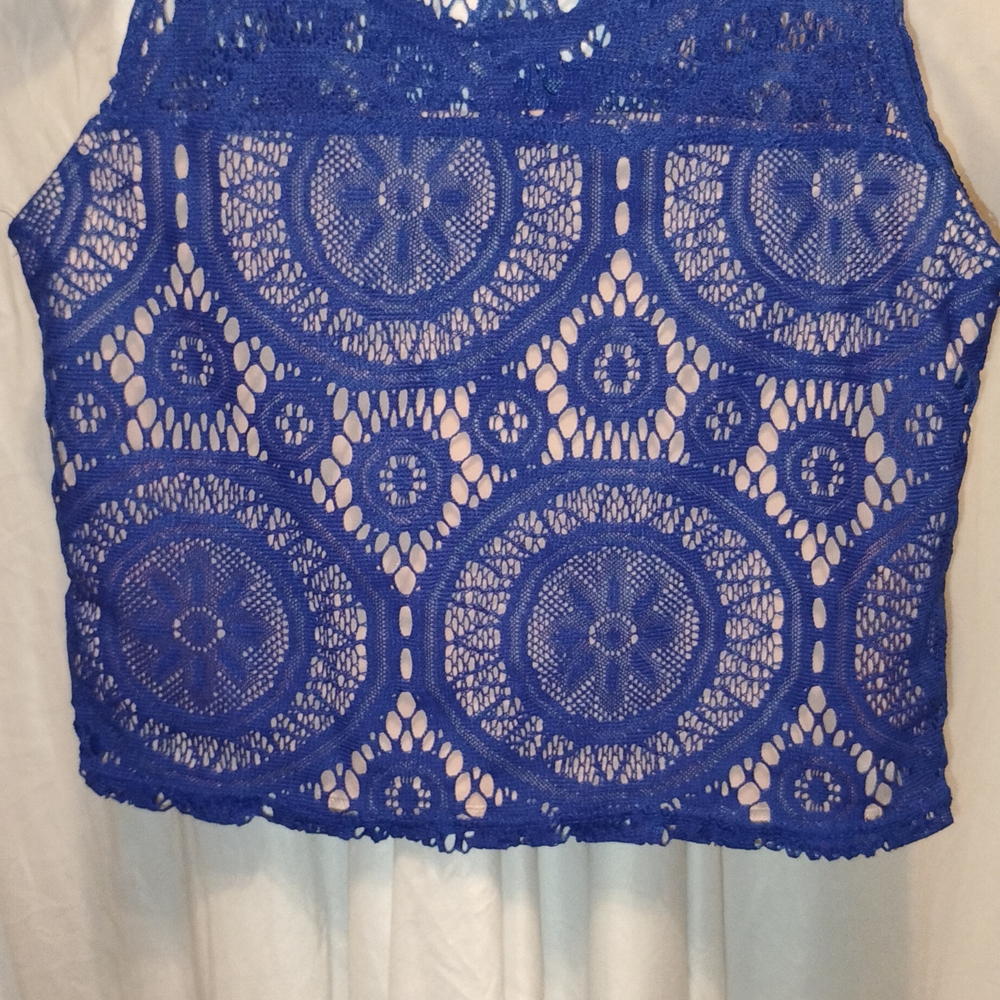EVERYTHING IN MY COSET FOR $130 OR MAKE OFFEER!! Charlotte Russe Royal Blue Lace